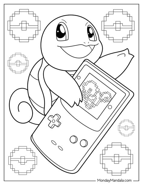 22 Squirtle Coloring Pages Free PDF Printables