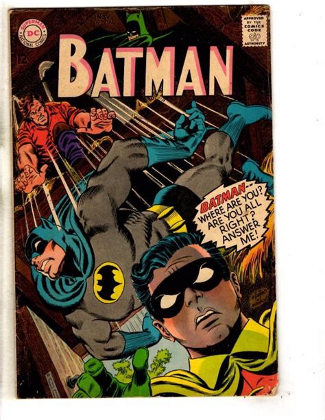 Batman 196 Fn Dc Comic Book Joker Robin Gotham Catwoman Batgirl