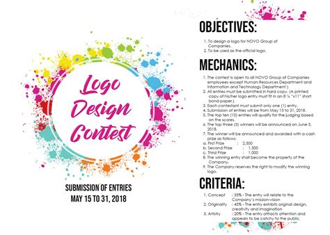 Sample Logo Design Contest Poster