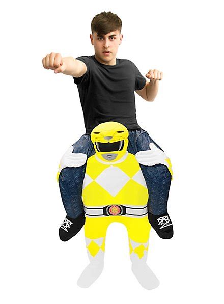 Yellow Power Rangers Morphsuit Ubicaciondepersonascdmxgobmx