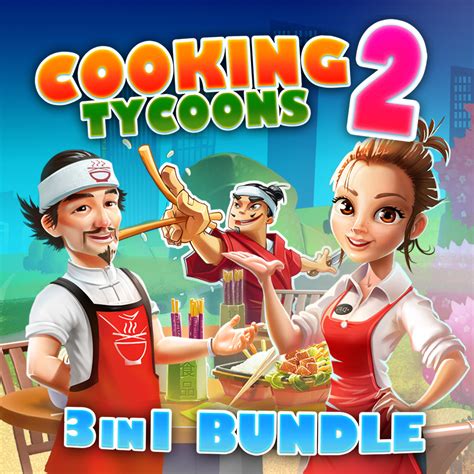 Cooking Tycoons 2 3 In 1 Bundle