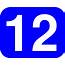 Blue Rounded Rectangle With Number 12 Clip Art Free Vector In Open 