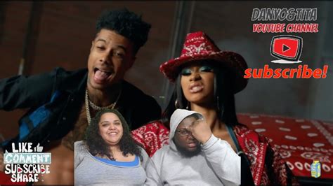 Blueface Thotiana Remix Ft Cardi B Official Music Video REACTION