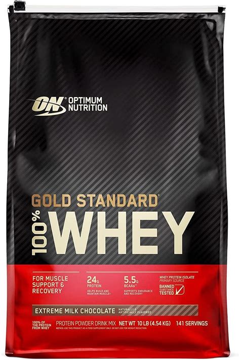 Optimum Nutrition Gold Standard Whey Protein Powder Extreme Milk Chocolate Pound
