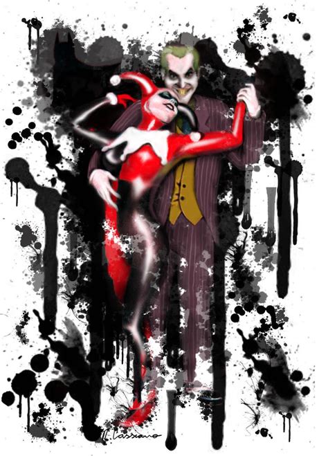 Joker And Harley Quinn 2 By Racassiano On Deviantart