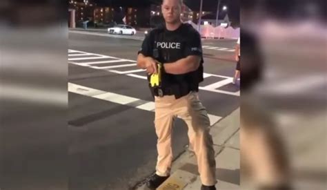 The Police Officer Cannot Handle Verbal Abuse
