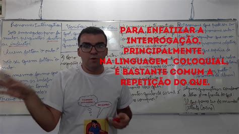 Pronomes Interrogativos Português Para Concursos Youtube