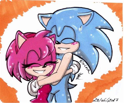 Cute Couples Sonamy Sonic The Hedgehog Amino