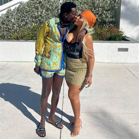 michael blackson responds to girlfriend s breakup whilst eating banku with okro stew live on ig