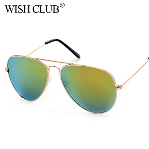 Wish Club Polarized Sunglasses Women Brand Designer Pilot Ladies Glasses For Men Female Retro