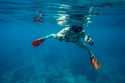 Megan Snorkeling At Lady Elliot Island • Pegs On The Line