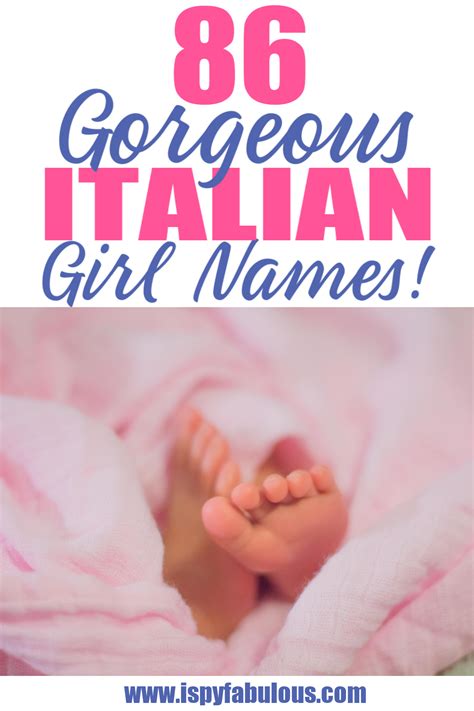 Unique Italian Girl Names