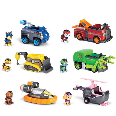 Paw Patrol Mission Paw Vehicle Choose Chase Marshall Rubble Skye Rocky