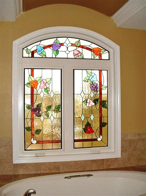 All stained glass window designs bathroom windows are custom made to be affordable, and built using the unique scottish stained glass methods of excellence. 15 Beautiful Bathrooms with Stained Glass Windows - Rilane