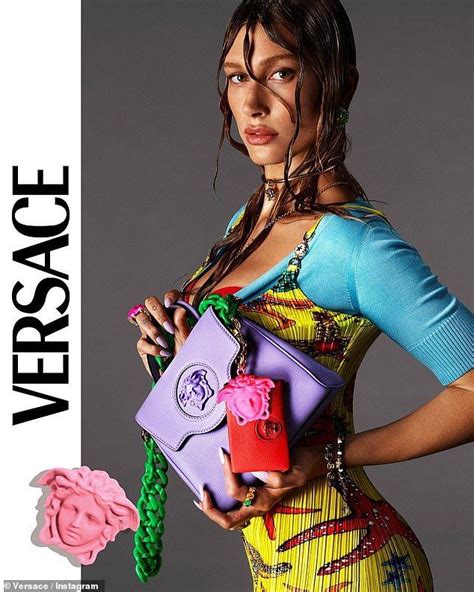Hailey Bieber Appears In Versace S Spring Summer 2021 Campaign High