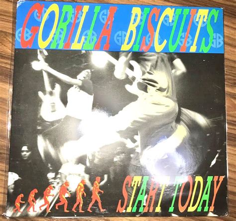 Nm Gorilla Biscuits Start Today Vinyl Record Rock Punk Etc Hobbies