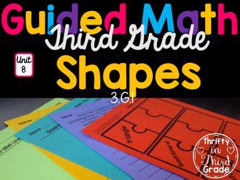 Convex and concave polygons diagonal isosceles trapezoid midsegment parallelogram point symmetry rectangle rhombus square trapezoid. 3rd Grade Guided Math -Unit 8 Shapes & Attributes | Guided math, Math, Third grade math
