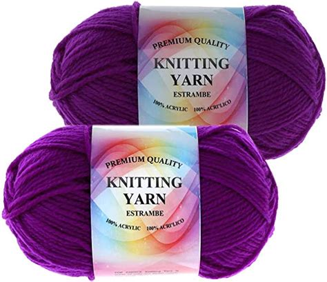 Well Krafty Premium Acrylic Yarn Snag Free 4 Ply For Knitting