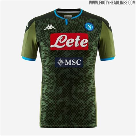 Ssc Napoli 19 20 Home Away Third And Goalkeeper Kits Released Footy