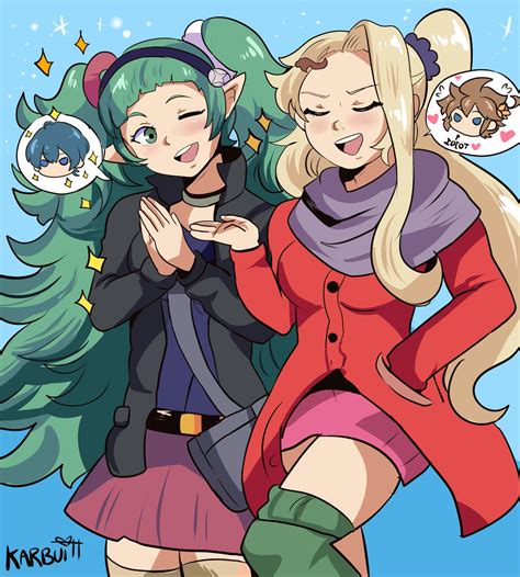 sothis and viridi hanging out together nintendo know your meme