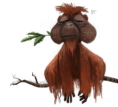 Day 423 Orangutan By Cryptid Creations On Deviantart
