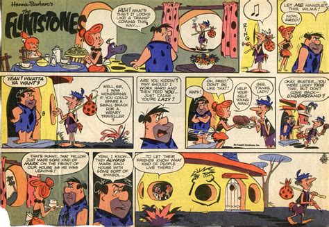 Yowp Flintstones Weekend Comics March 1967
