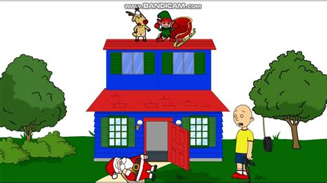 Caillou Kills Santa Claus And Gets Grounded Remake Youtube