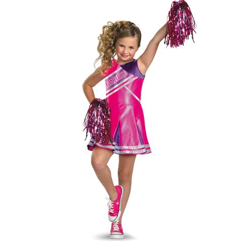 Costume Store Barbie Cheerleader Kids Costumes Cheerleader