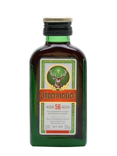 Jagermeister Liqueur Miniature Tiny Bottle The Whisky Exchange