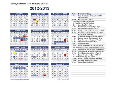 Calendar Template By Vertex42 Com Hq Template Documents