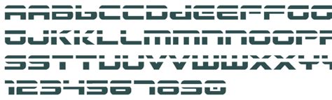 Gunship Laser Font Download Free Truetype