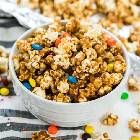 Make Caramel Popcorn At Home Without Corn Syrup Bowl Me Over