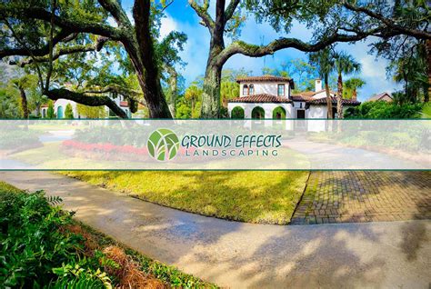 Ground Effects Landscaping Glynn County Landscape Contractor