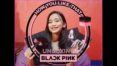Born Pink Black Pink Album Unboxing By Jewelnish Youtube
