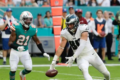After A Forgettable Game Against Miami Zach Ertz Is Ready To ‘step Up