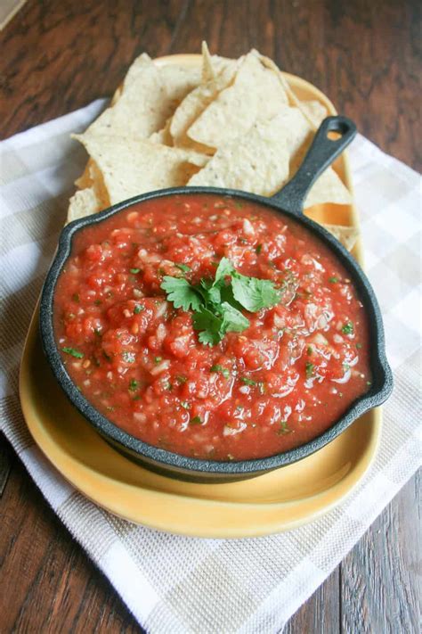 Restaurant Style Mexican Salsa To Eat Drink And Be Married