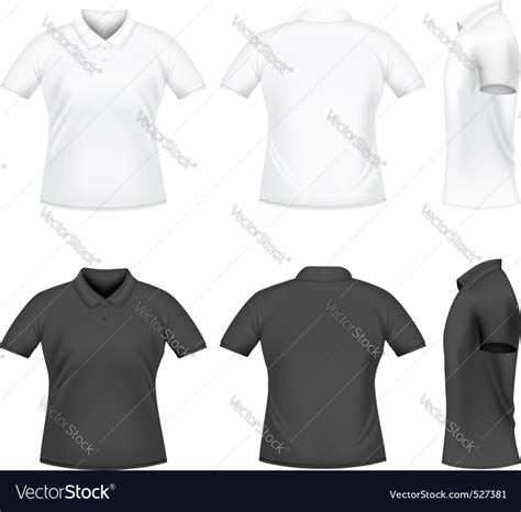 Men polo tshirts Royalty Free Vector Image - VectorStock