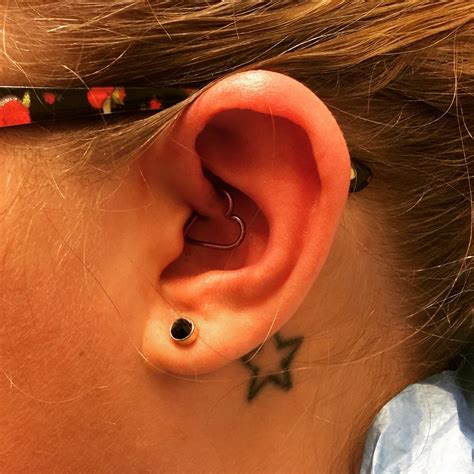 Pierced 23rd Oct 15 Ear Tattoo Behind Ear Tattoo Tattoos