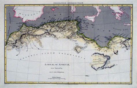 Antique Maps Of North Africa