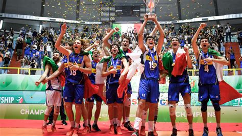 Italy Claim First Fivb Volleyball Under 21 Mens World Championship