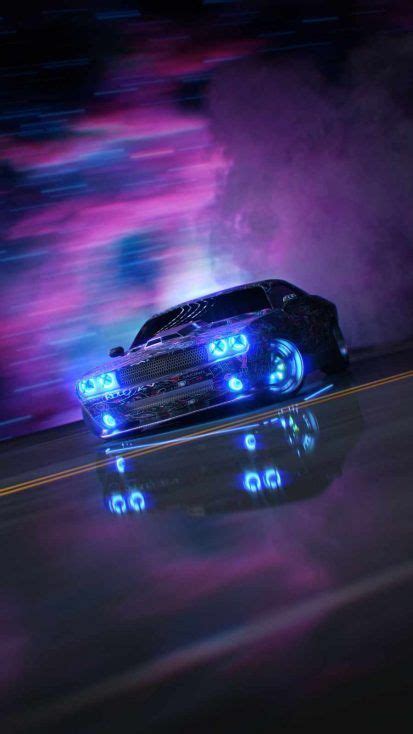 Dodge Challenger Drift Iphone Wallpapers Iphone Wallpapers Car