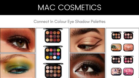 Mac Cosmetics Connect In Color Eye Shadow Palettes Youtube
