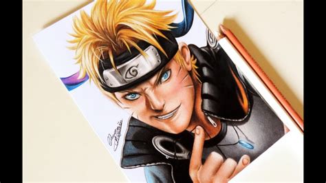 Drawing Realistic Naruto Desenhando Naruto Realista Releitura De