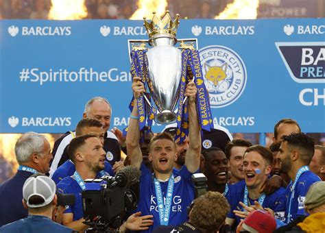 On This Day 2016 Leicester Get Their Hands On The Premier League