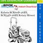 Kubota Rck60b23bx Manual