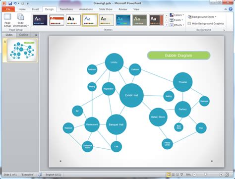 Bubble Diagram Templates For Powerpoint Edraw