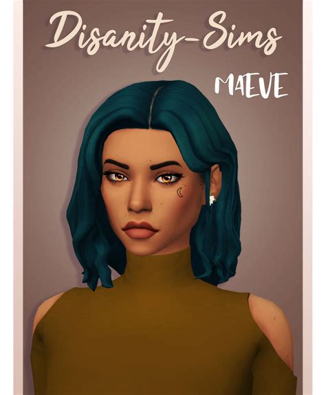Recolour 14 Disanity Sims Maeve Hair Important Things You Need To