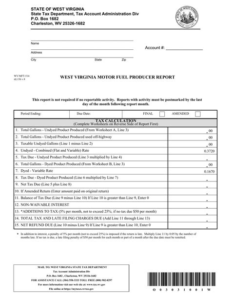 Form Wvmft 514 Fill Out Sign Online And Download Printable Pdf