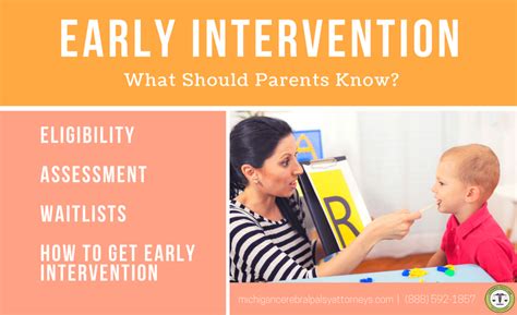 Early Intervention What Parents Should Know Michigan Cerebral Palsy