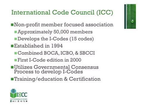 Ppt International Code Council Icc Powerpoint Presentation Free